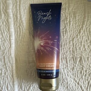 BATH AND BODY WORKS BEACH NIGHTS BODY CREAM 8 OZ